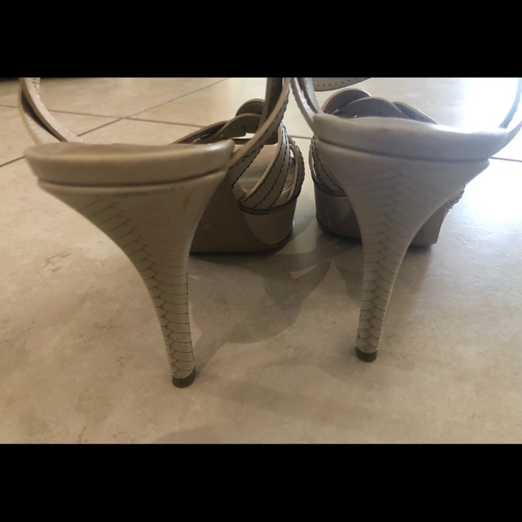 Authentic YSL sandals. High heels platform size 39 1/2 - Picture 5 of 8